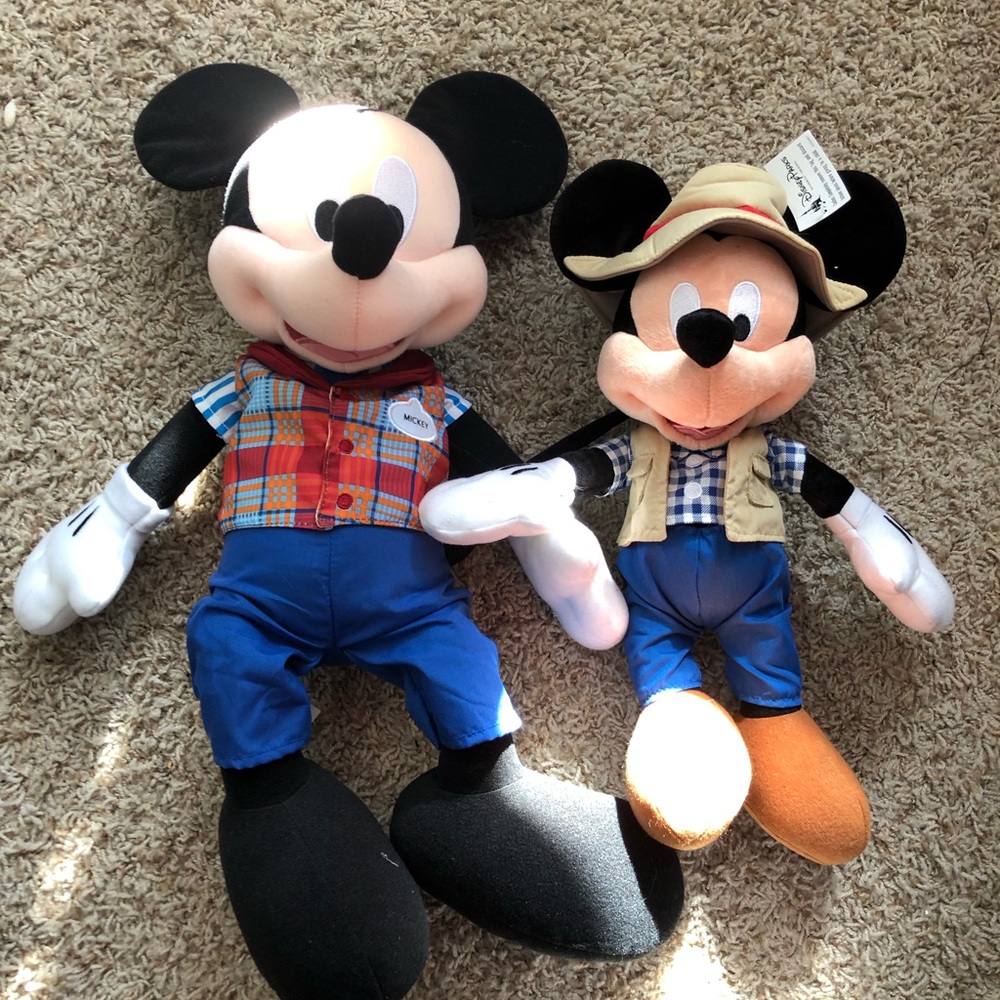 Cast Member Mickey Mouse plush Disneyland